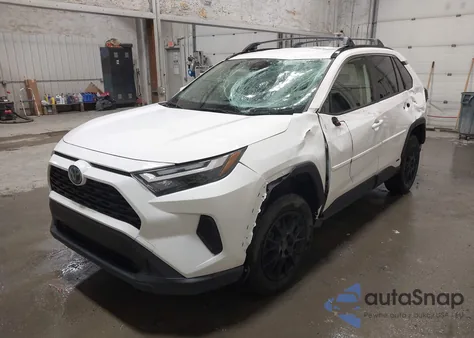 2023 Toyota Rav4 Hybrid Le из США, поврежденный, VIN JTMMWRFV8PD177874